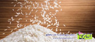 ارسال برنج شمال به بندر ماهشهر