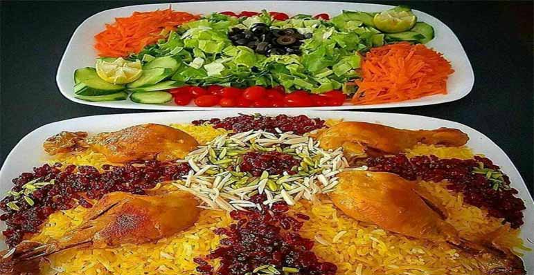 آموزش تزئین برنج ایرانی برای میهمانی ها و مجالس